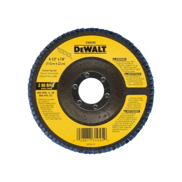 Disco Traslapado 4 1/2'' G80 DW8309 DeWalt