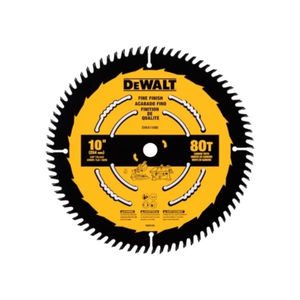 Disco de Sierra 10'' 80D DWA11080 DeWalt