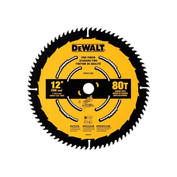Disco de Sierra 12'' 80D DWA11280 DeWalt