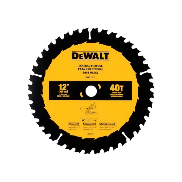 Disco de Sierra 12'' 40D DWA11240 DeWalt