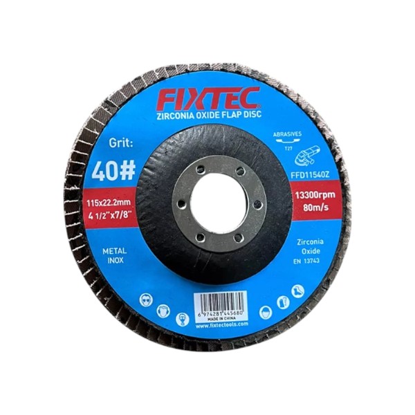 Disco Flap 4 1/2'' P40 FFD11540Z Fixtec