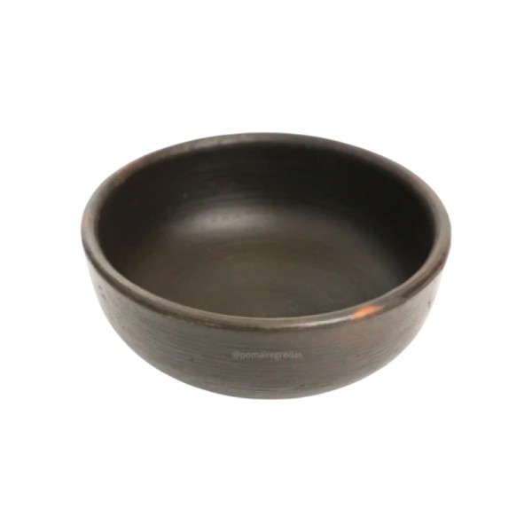 Pocillo Greda 17 cm Santa Mariana