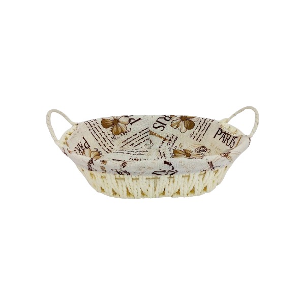 Panera Con Tela Ovalado 27x21 cms