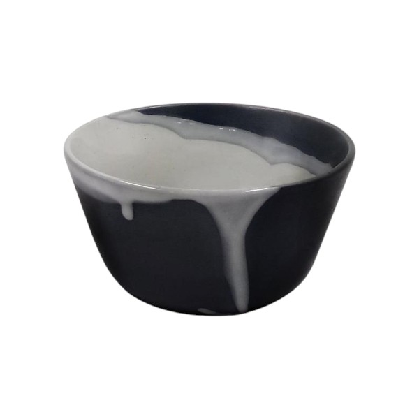 Pocillo de Ceramica Negro 12 cms