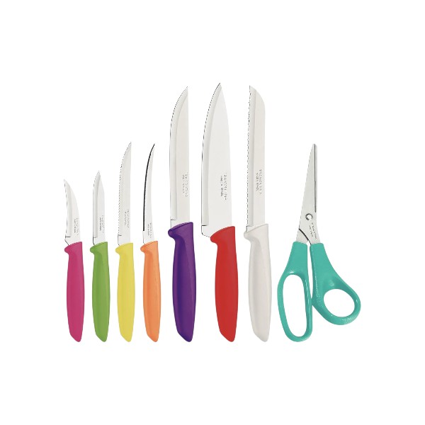 Set Cuchillos y Tijera 8P Plenus Tramontina