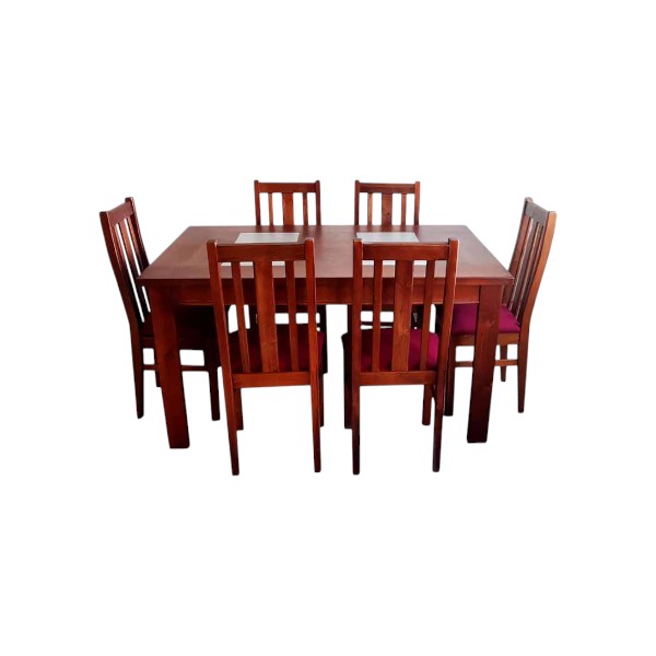 Comedor Mosaico 6 Sillas Paris Canval