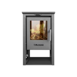 Estufa a leña Patagonia 380 Gris Alcazar