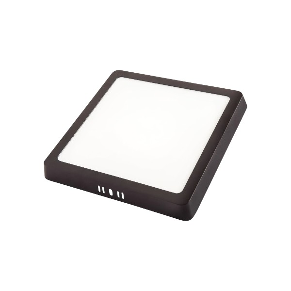 Plafón Cuadrado Sobreponer 18W 3000K Luz Amarilla Tramontina
